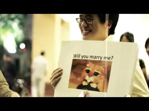 This Guy Proposed to His Girlfriend with Internet Memes