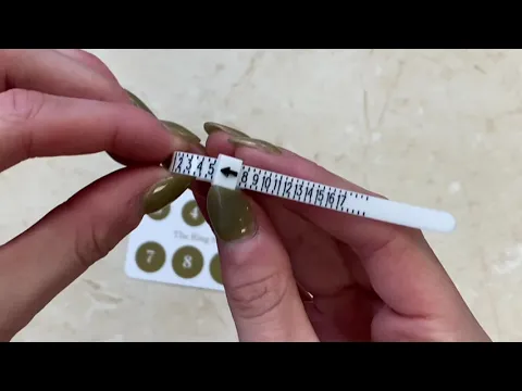 How to Use the Ring Sizer to Measure your Finger Size?
