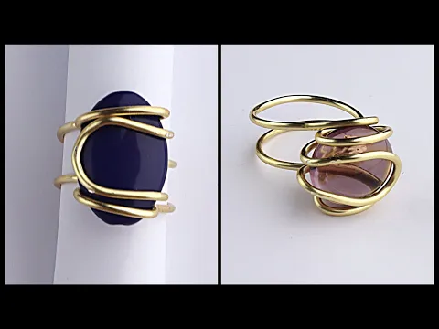 Wire Wrapped Stone Ring Tutorial