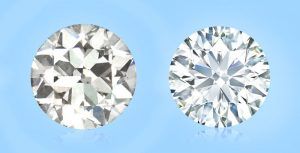 Old European Cut Diamond vs Brilliant Cut Diamond