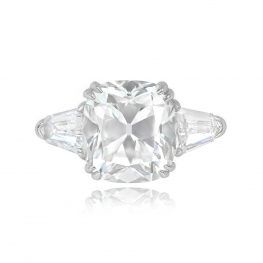 5.01ct Cushion Cut Diamond Engagement Ring - York Ring 609SB TV