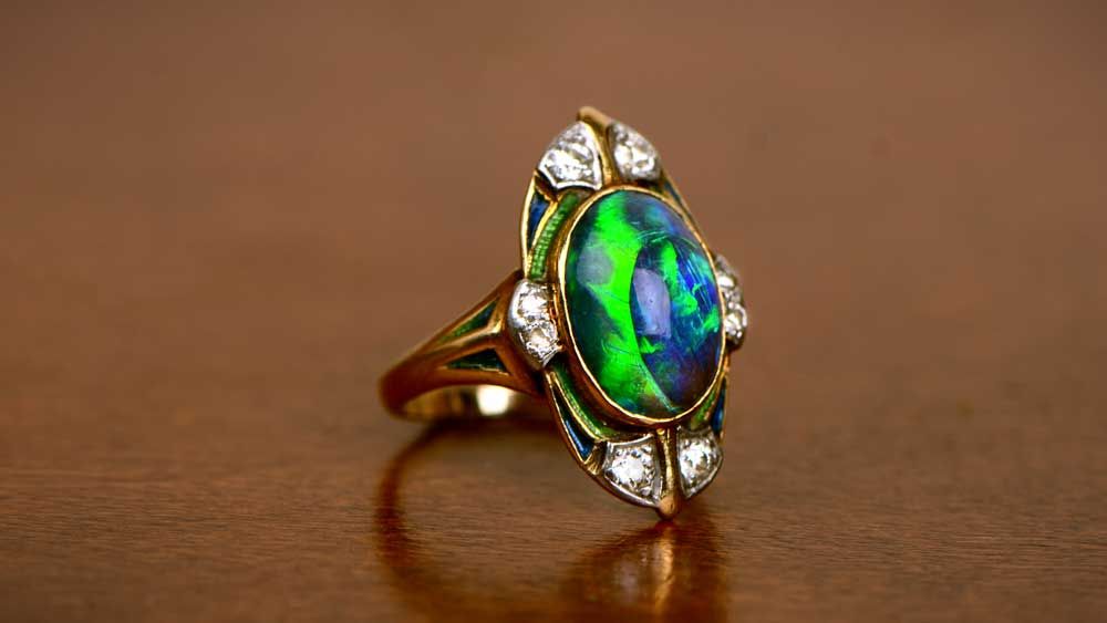 Antique Tiffany and Co Opal Ring