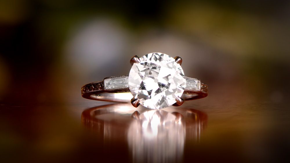 Heirloom Vintage Engagement Ring