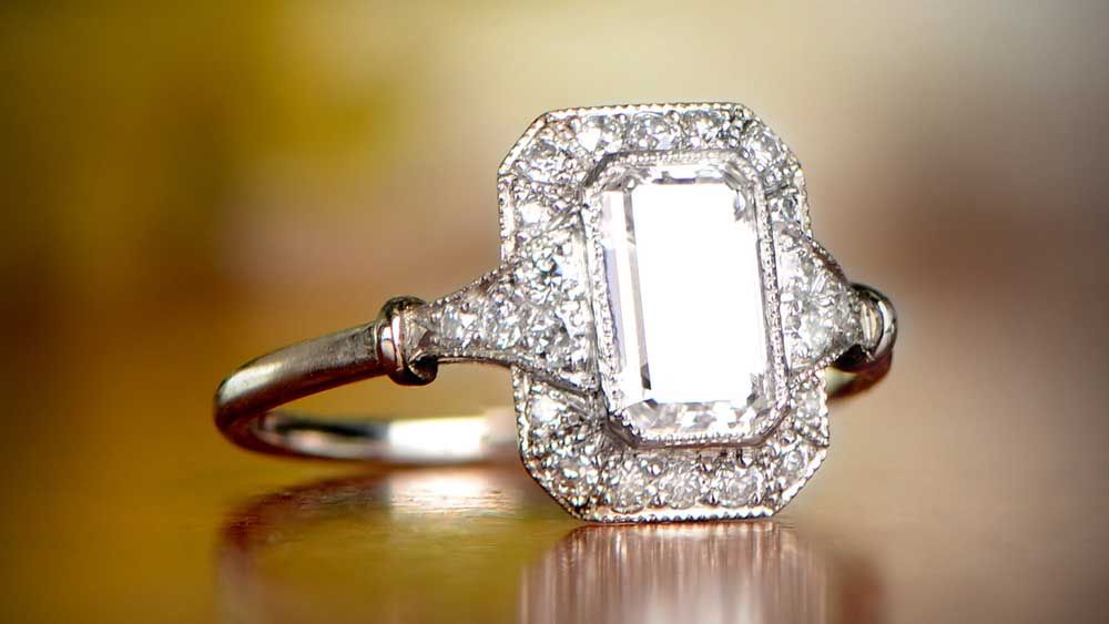 Midhust Ring from Estate Diamond Jewelry