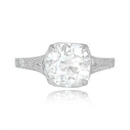 1.72ct Old European Diamond Engagement Ring - Abilene Ring 14854 TV