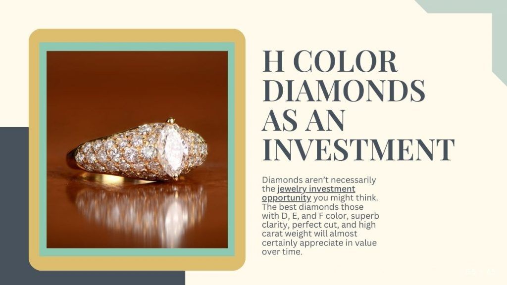 Cartier H Color Diamond Ring