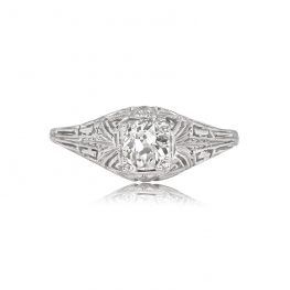 Old European Cut Diamond Engagement Ring - Callaway Ring
