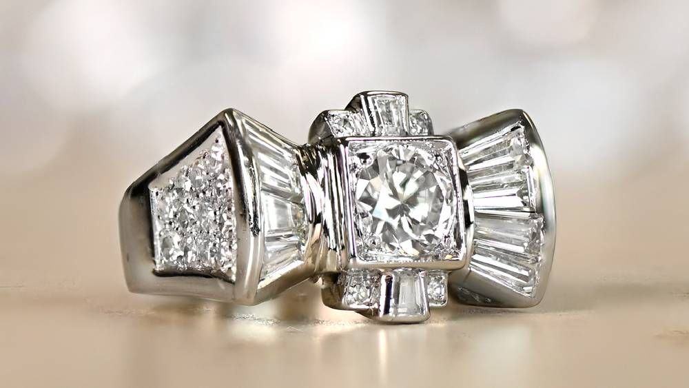 1940s Vintage Engagement Rings