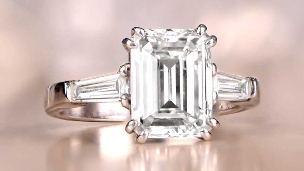 Estate diamond jewelry wicklow vintage diamond engagement ring