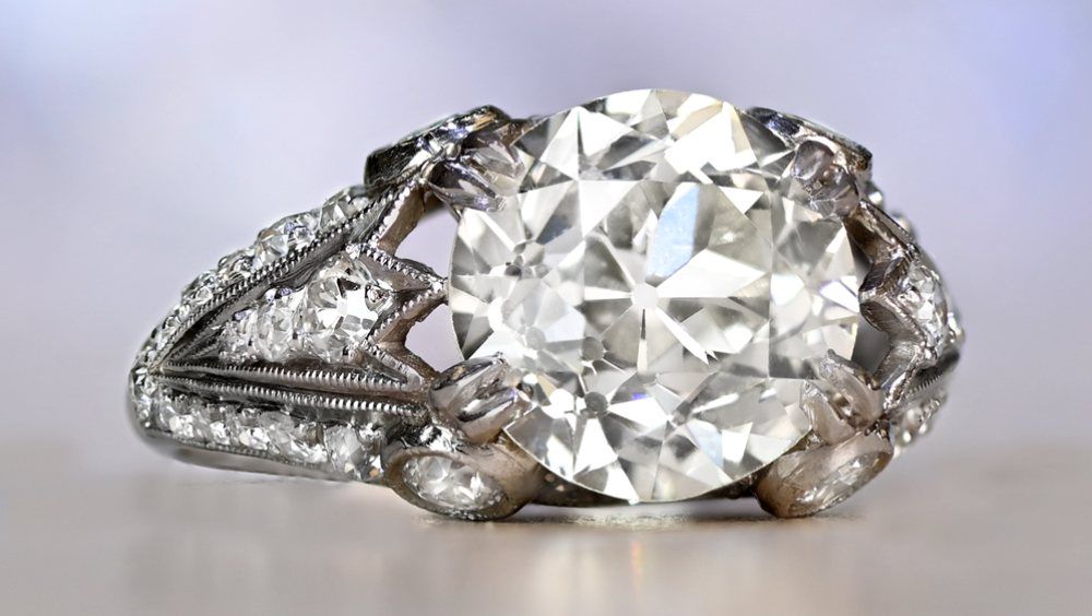 estate diamond jewelry Devon engagement rings for $80000