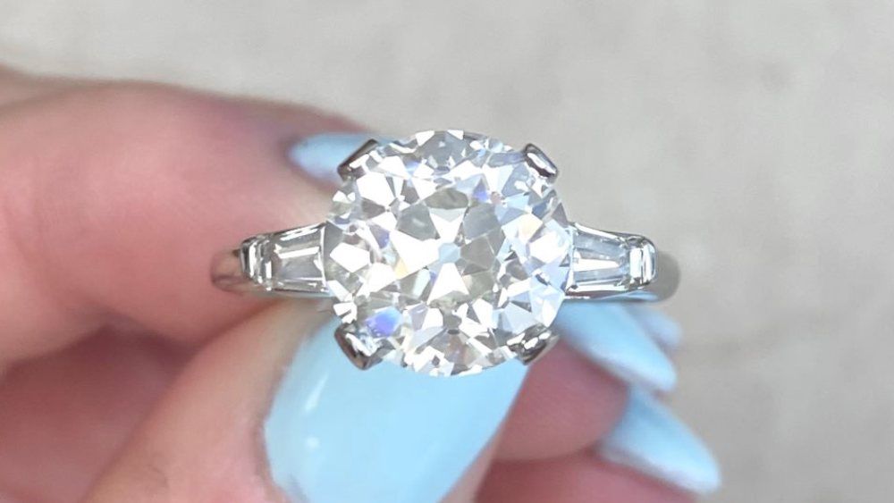 Estate diamond jewelry Dutchess vintage diamond engagement ring