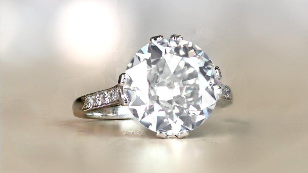estate diamond jewelry Hemingway engagement rings for $80000