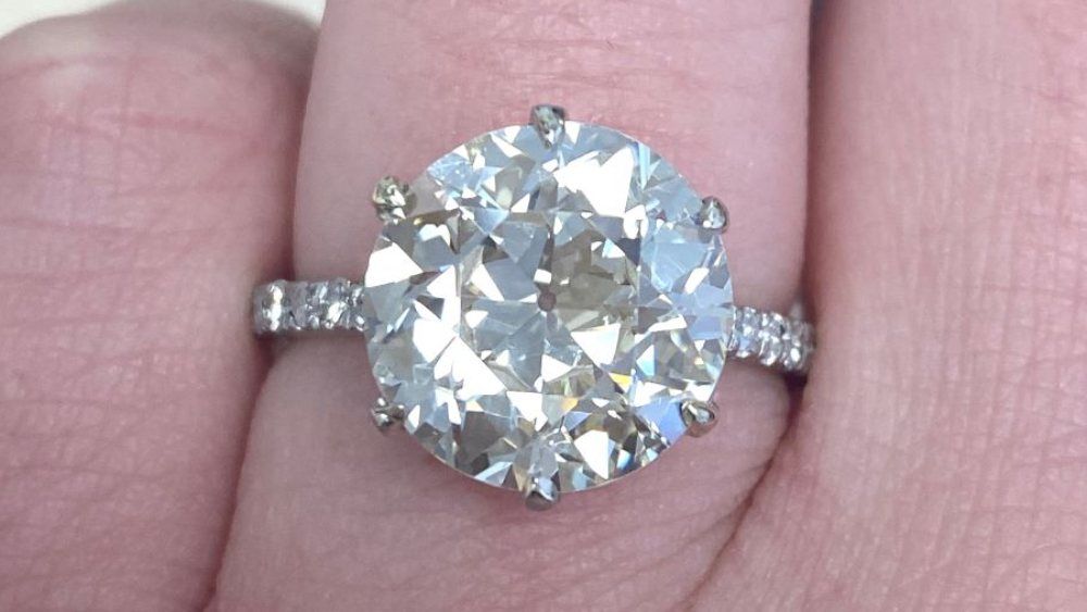 Estate diamond jewelry Vintage Beckton diamond engagement rings