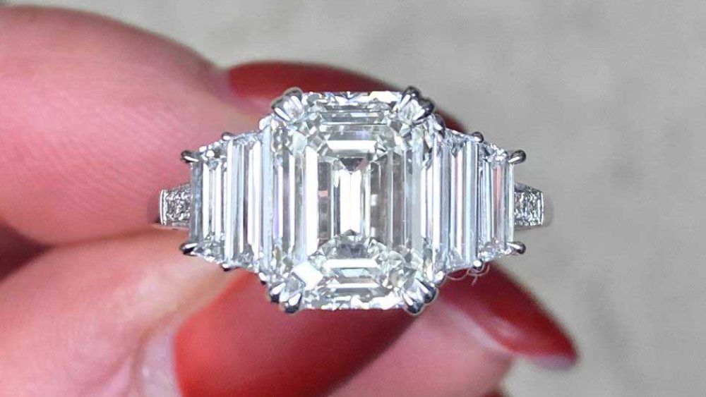 Piccadilly Diamond Engagement Ring For $45000