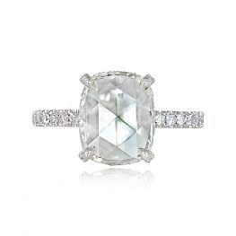 2.16ct Rose Cut Diamond Engagement Ring - Seymour Ring 14568 TV