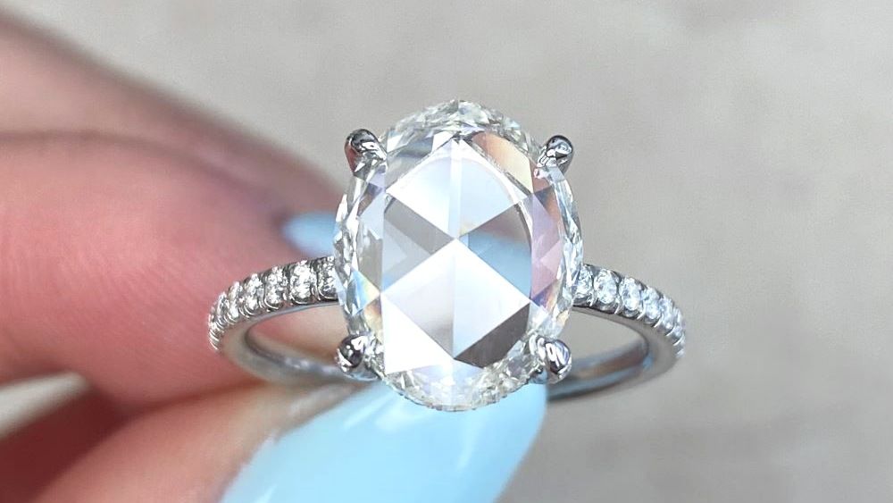 Bel Air Diamond Ring Featuring Micro Pavé Diamonds