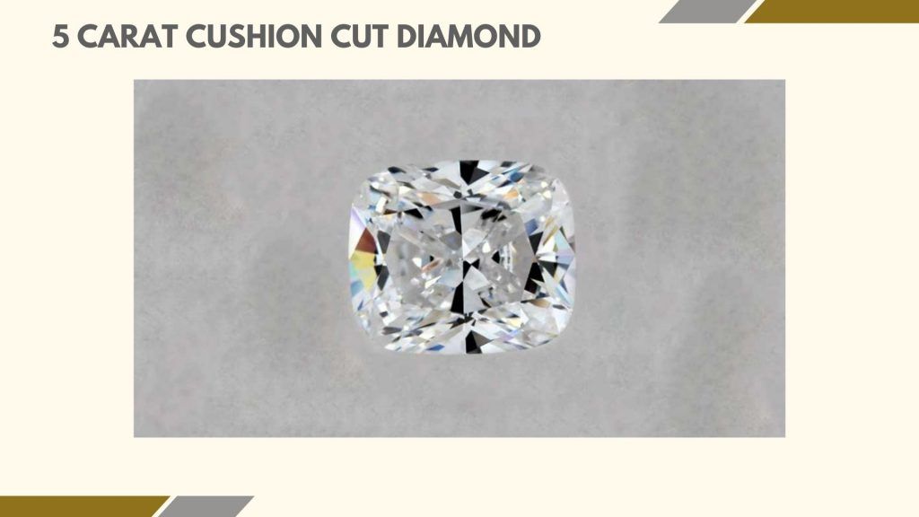 5 Carat Cushion Cut Diamond Engagement Ring Article
