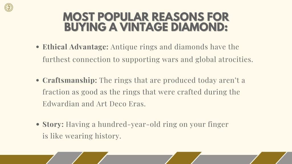 Most Popular Reasons For Buying a Vintage Diamond Graphic