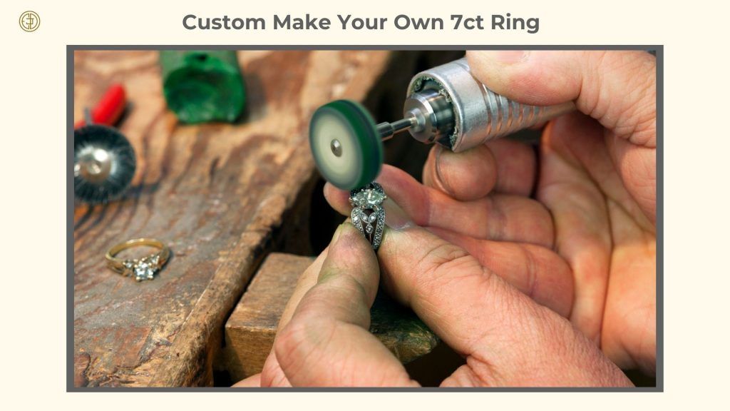 Customize Your Own 7 Carat Ring Estate Diamond Jewelry