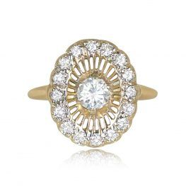 Purdy ring round brilliant cut diamond ring 14674-TV-1000PX