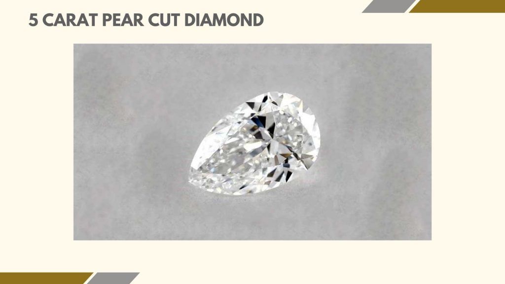 5 Carat Pear and Marquise Cut Engagement Ring Article