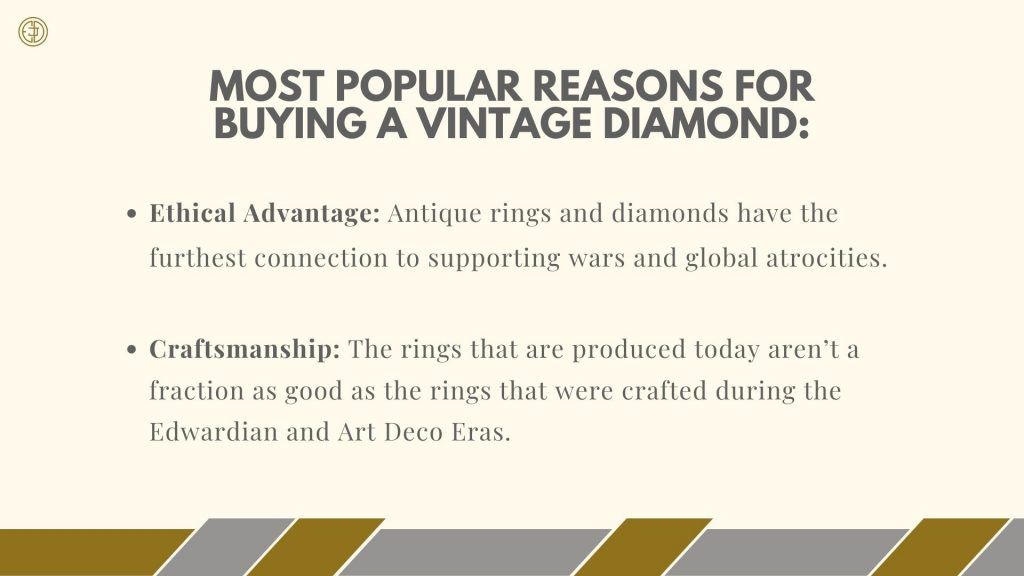 Most Popular Reasons For Buying a Vintage Diamond Graphic
