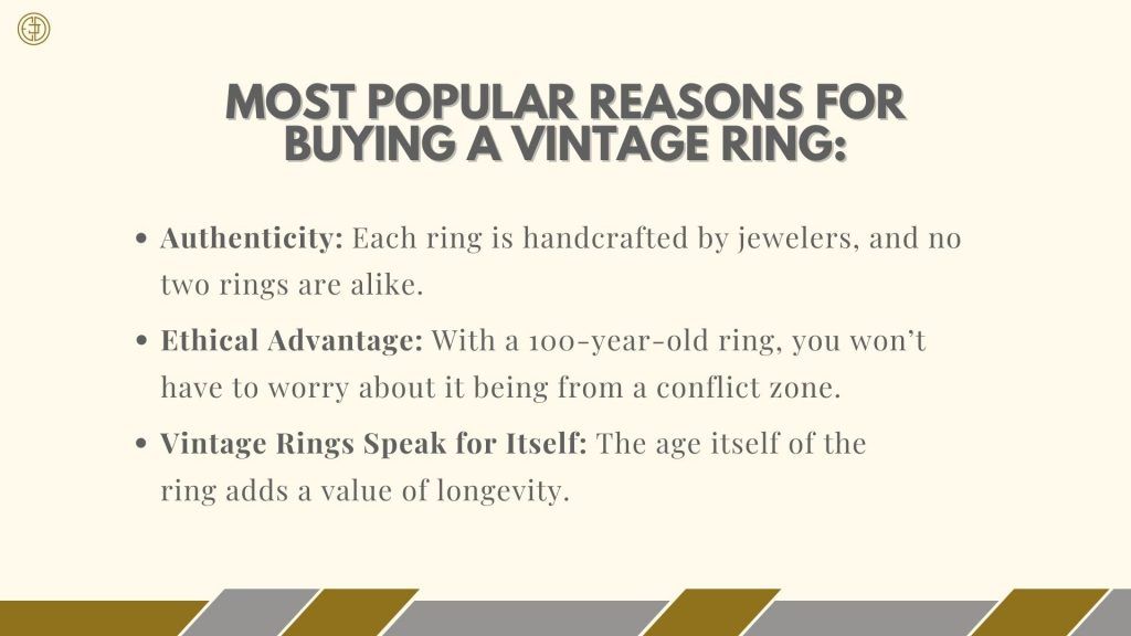 Why Buy Vintage 7 Carat Engagement Rings Graphic