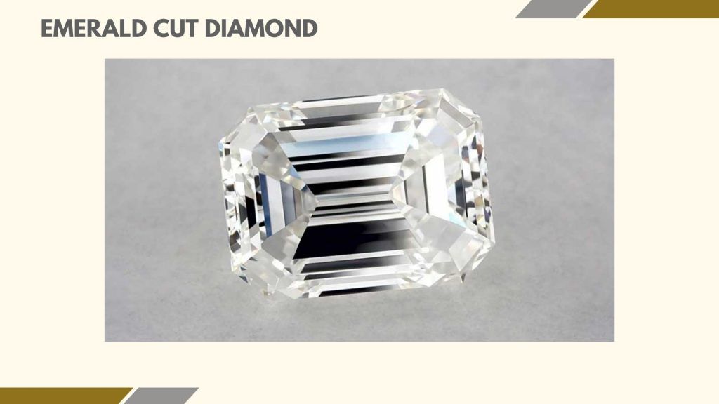 3.5-Carat Diamond Shape and Cuts Emerald Cut Graphic