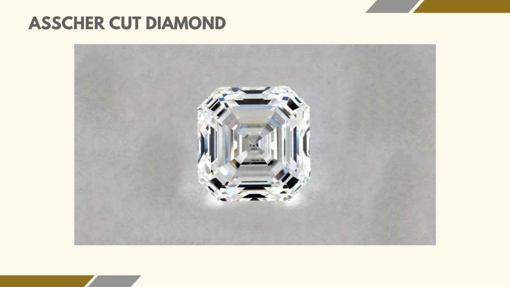 3.5-Carat Diamond Shape and Cuts Asscher Cut Graphic