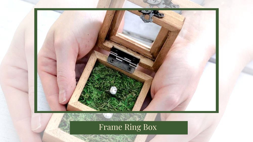 Frame Engagement Ring Box