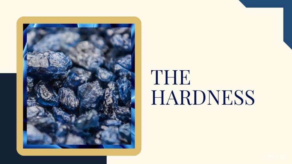 the hardness of a sapphire diamond
