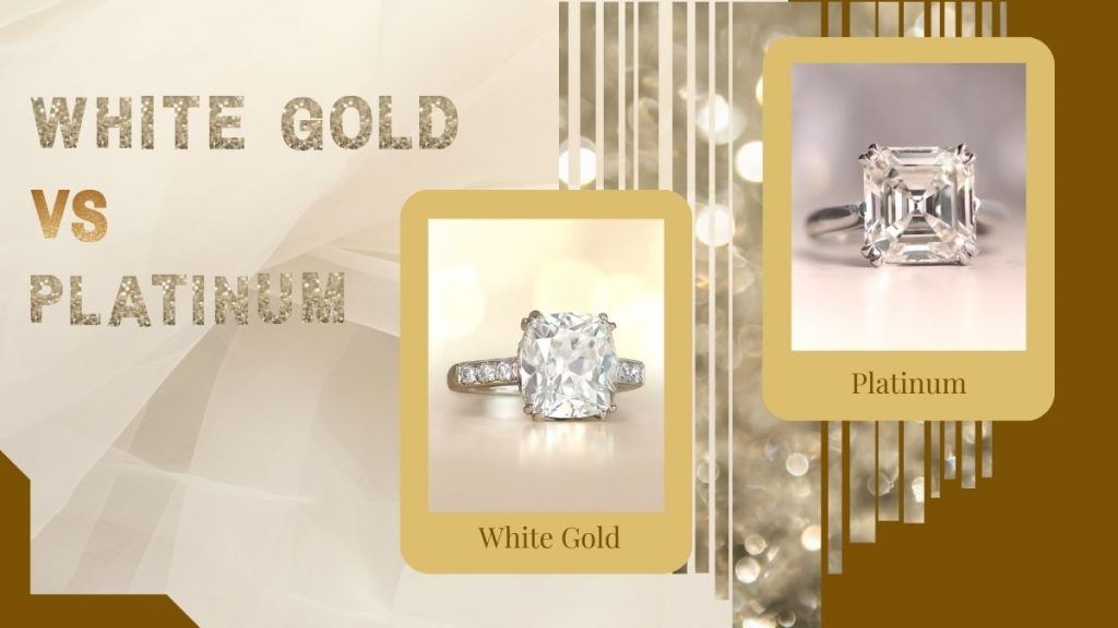white gold vs platinum engagement ring