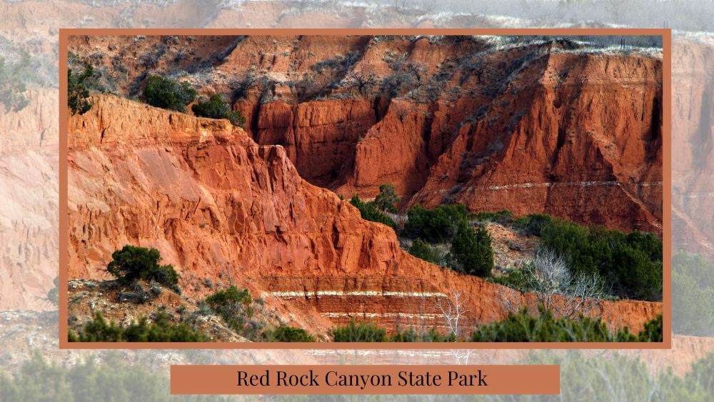 picture of the red rock canyon state park to propose there