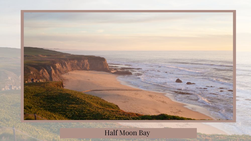 half moon bay california by the sea