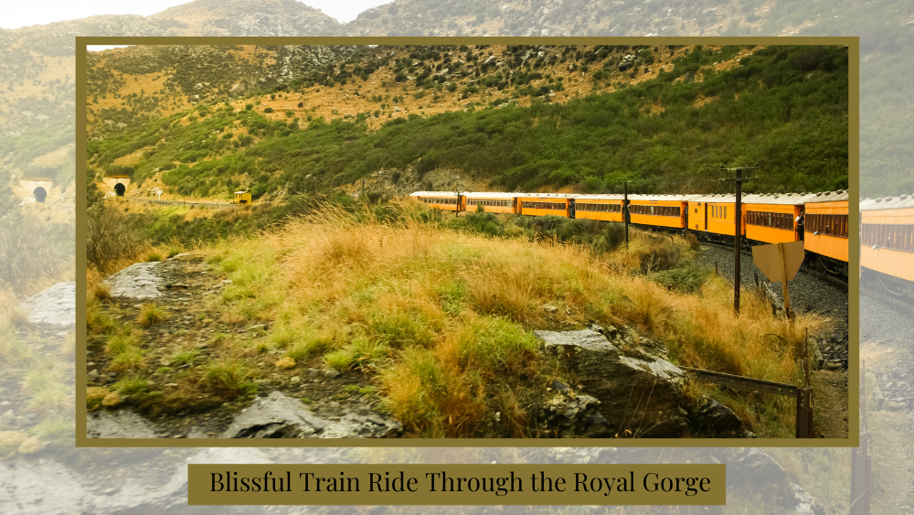 picture of the blissful train ride through the royal gorge