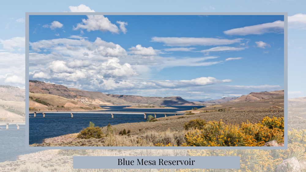 very nice picture of the blue mesa reservoir in colorado
