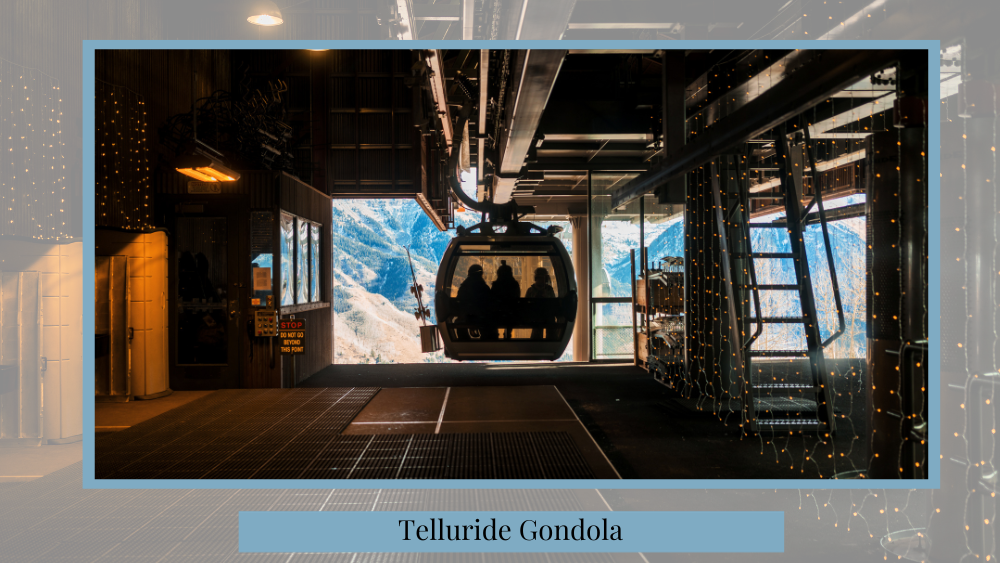 telluride gondola in colorado for a great proposal idea